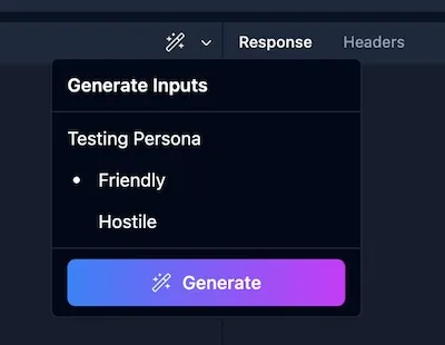 Fiberplane Studio generate request
parameters